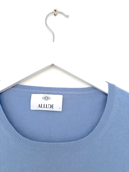 Allude Blue Cashmere Jumper L