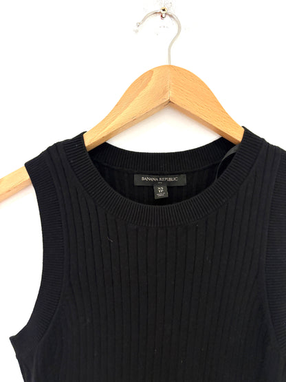 Banana Republic Black Knit Dress XS