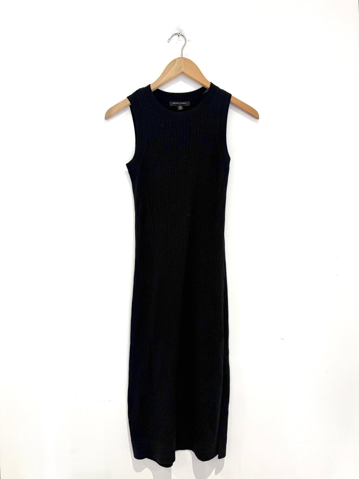 Banana Republic Black Knit Dress XS