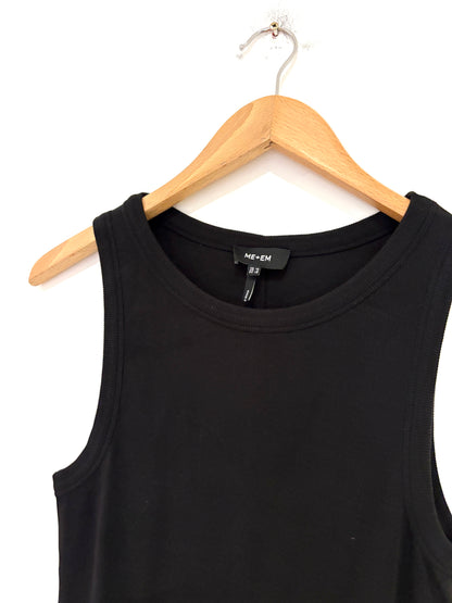 Me+Em Cotton Jersey Ribbed Dress UK 10