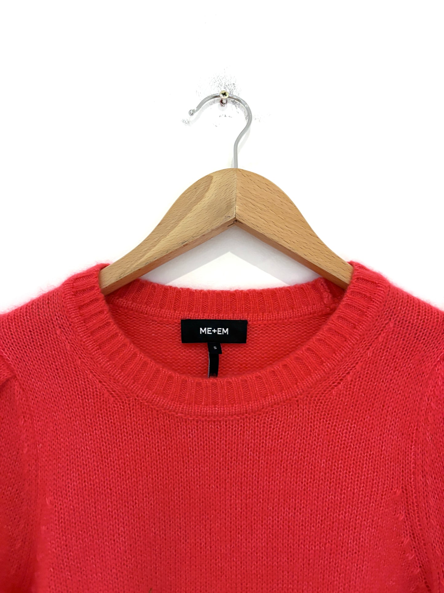 Me+Em Fuschia Wool & Cashmere Knit S