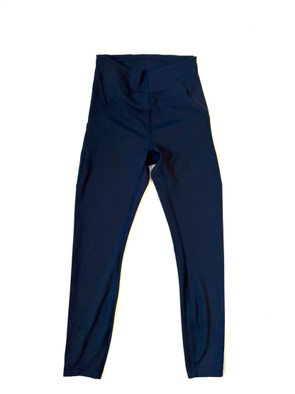 Lululemon Navy Cropped Leggings 25" UK 8