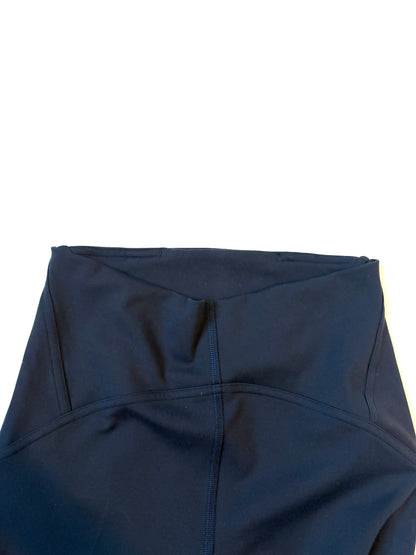 Lululemon Navy Cropped Leggings 25" UK 8