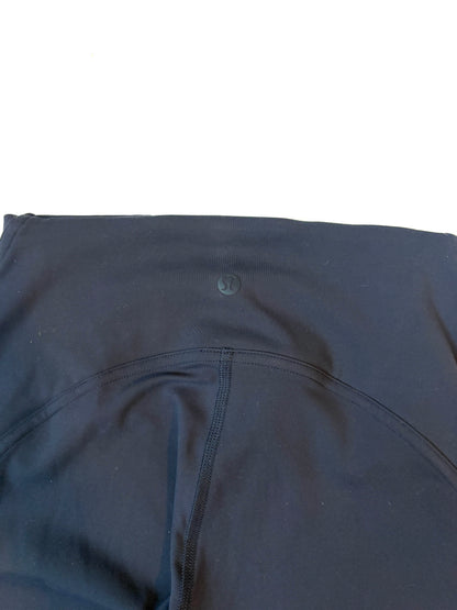 Lululemon Navy Cropped Leggings 25" UK 8