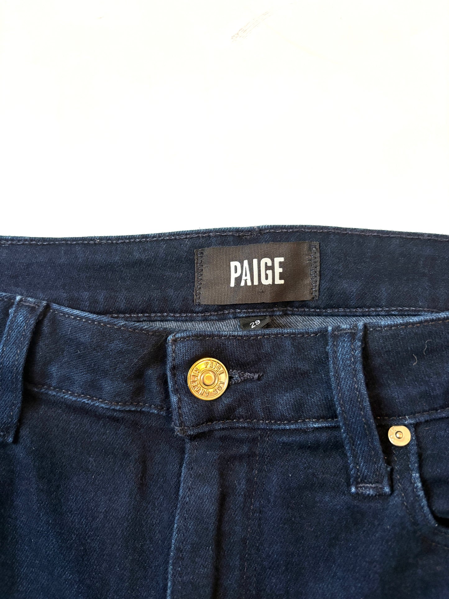 Paige Leenah High Rise Flare Jeans 28"