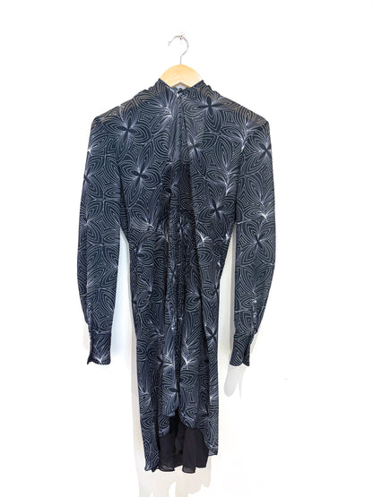 See by Chloe Blue Print Dress UK 10