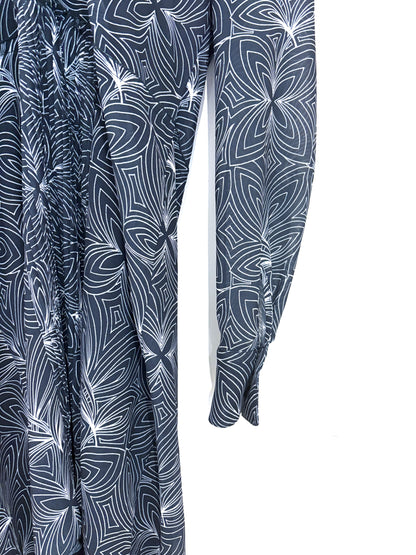 See by Chloe Blue Print Dress UK 10