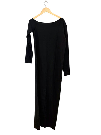 Beare Park Black Wool Crepe Gown UK 6
