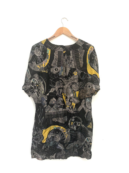 See by Chloe Silk Kimono Dress UK 10