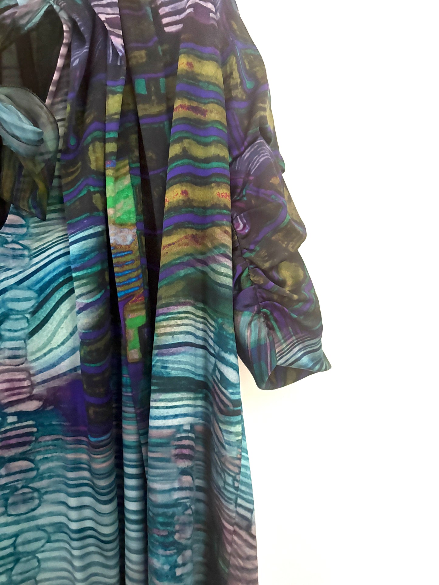 Philosophy Di Alberta Ferretti Silk Print Dress UK 10