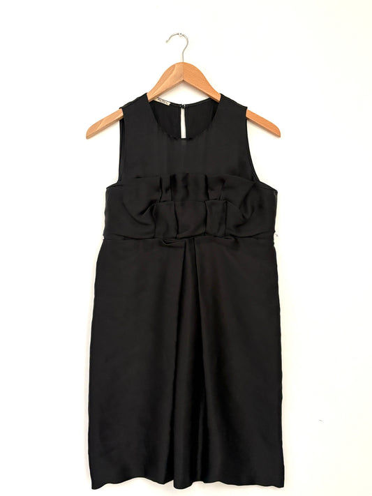 Miu Miu Black Sleeveless Evening Dress