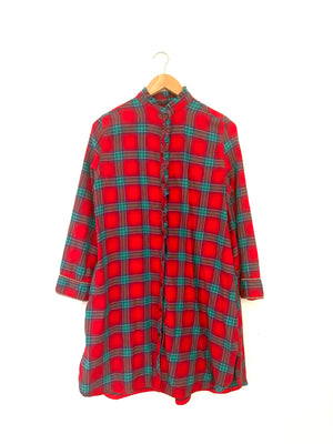 Zadig & Voltaire Cotton Flannel Shirt Dress S
