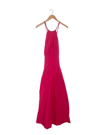 Karen Millen Pink Cotton Halterneck dress