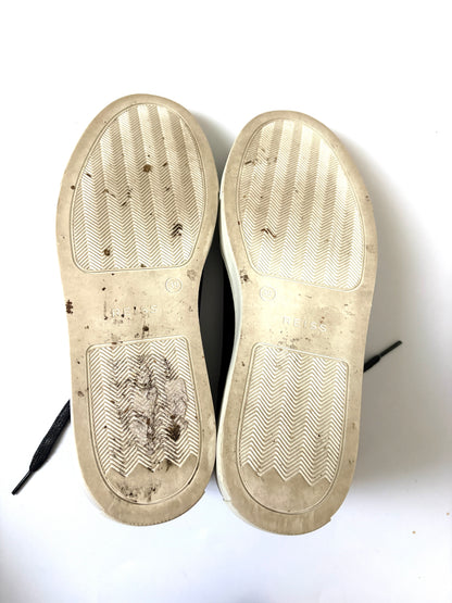 Reiss Leather Low Top Trainers UK 5