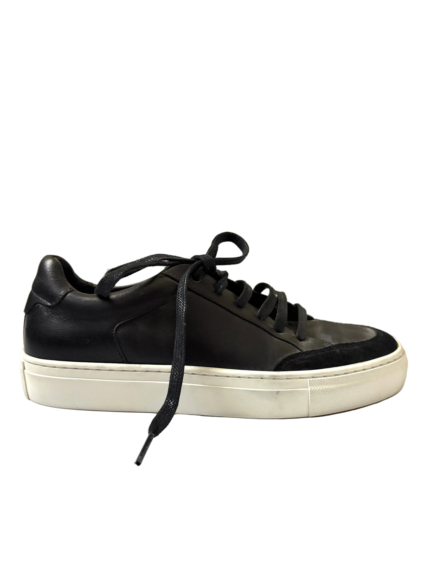 Reiss Leather Low Top Trainers UK 5