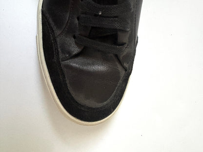 Reiss Leather Low Top Trainers UK 5