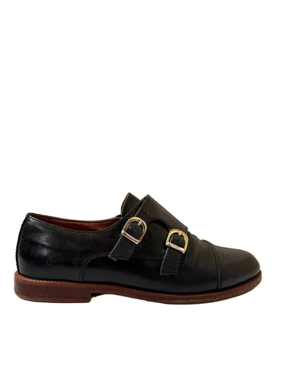 Russell & Bromley Black Leather Loafers UK 5