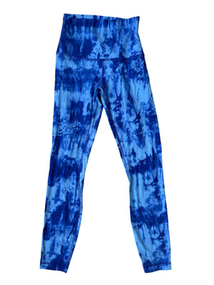 Lululemon Blue Tie-dye Align HR Pant 25" UK 6