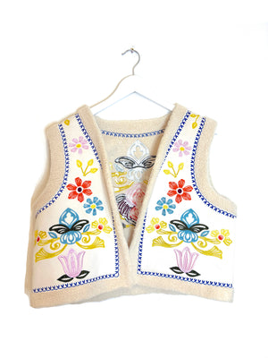 Nooki Cassidy Embroidered Gilet M