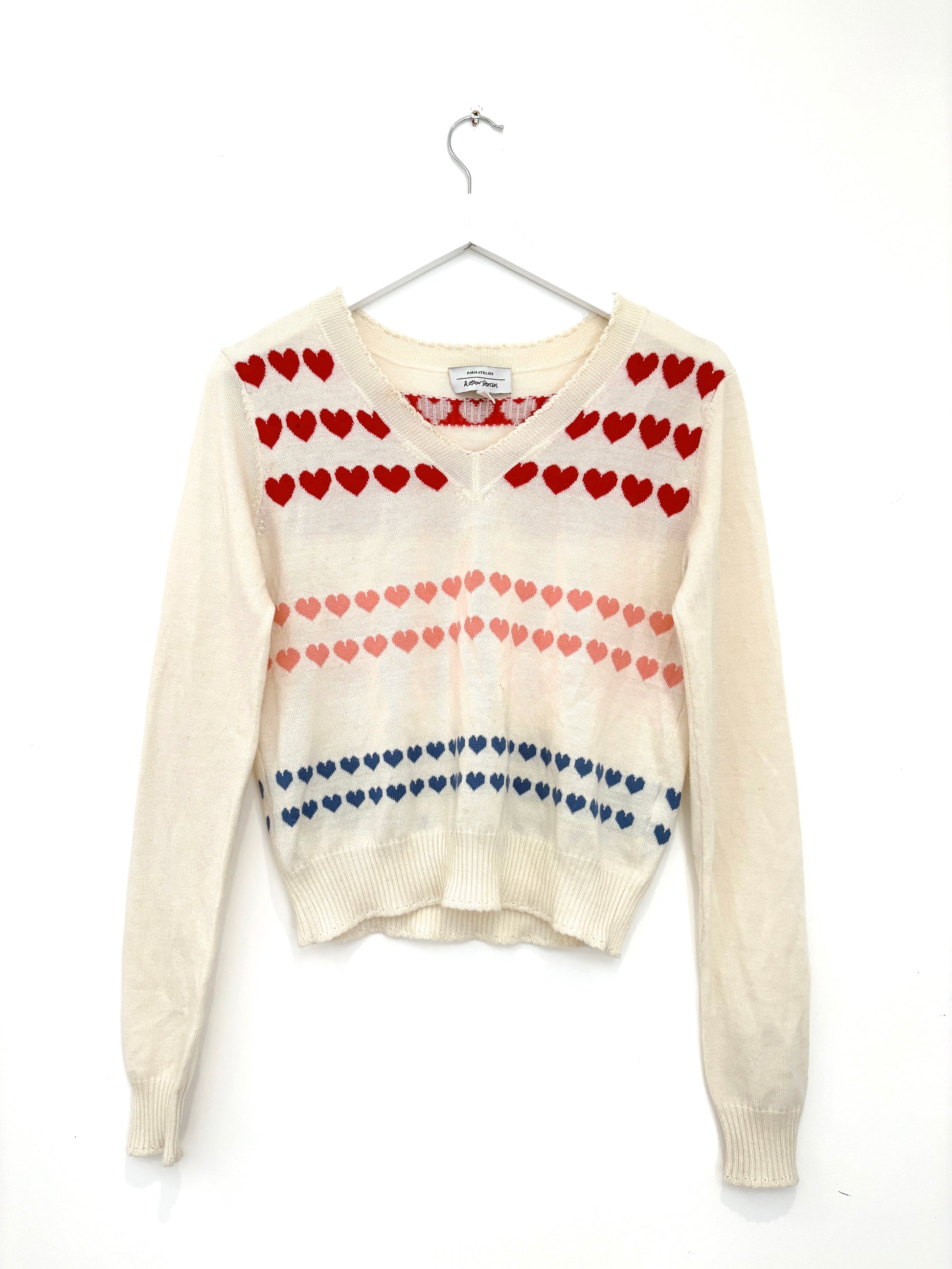 & Other Stories Heart Jumper