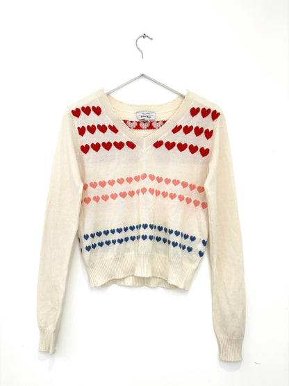 & Other Stories Heart Jumper