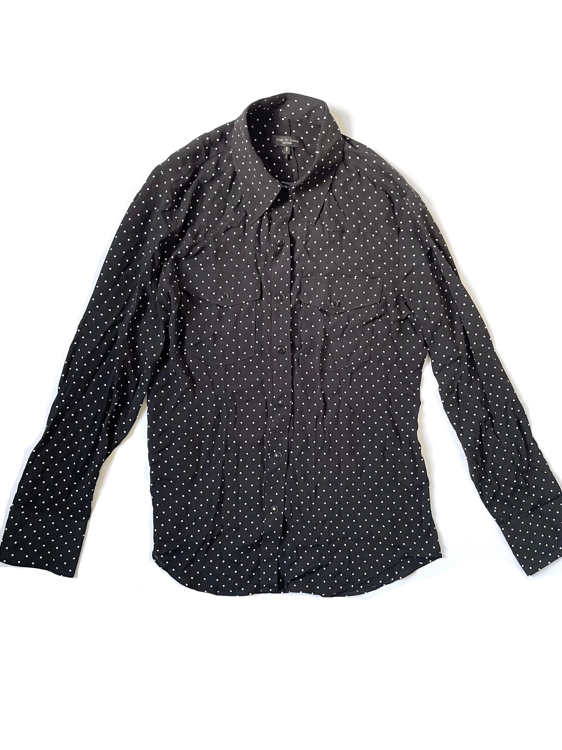 Rag & Bone Polka Dot Shirt