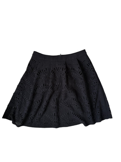 Reiss Perforated Skirt
