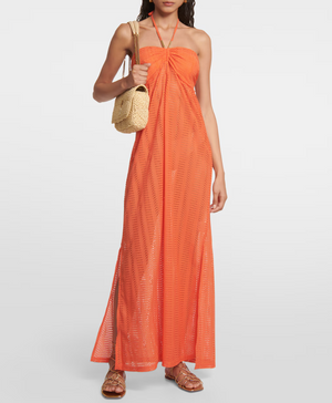 Melissa Odabash Orange Mila Dress M