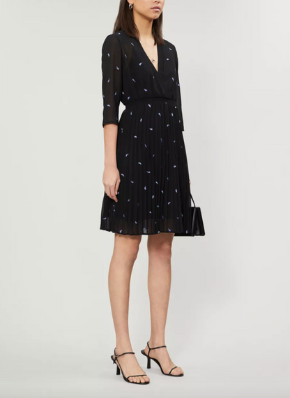 Maje Crepe Mini Dress S