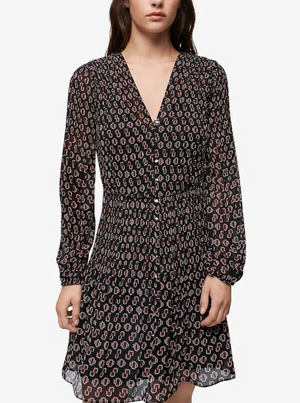 Maje Monogram Dress UK 6