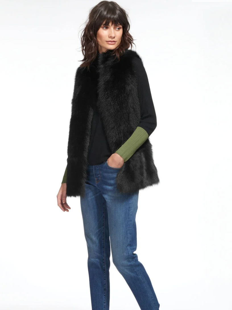 Whistles Reversible Sheepskin Gilet S
