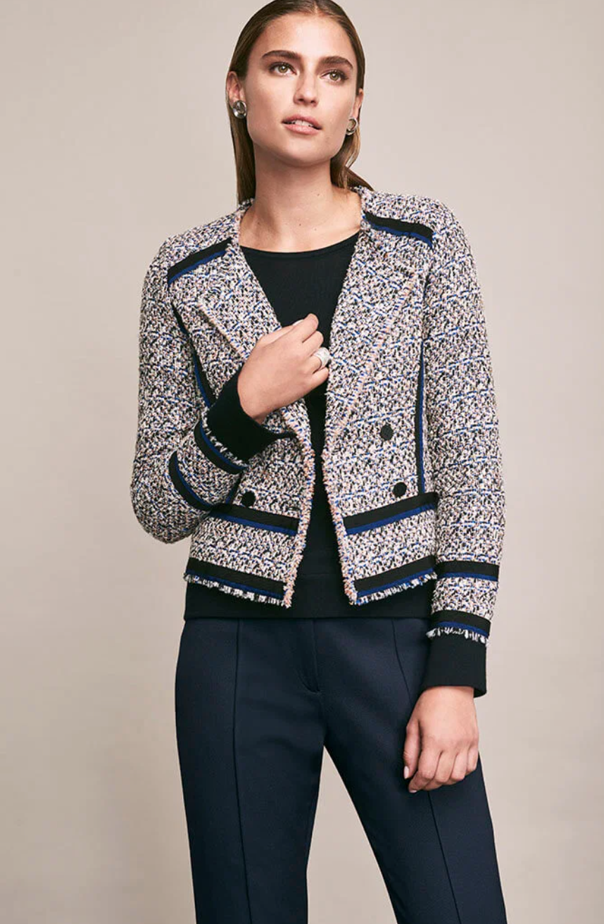 The Fold Boucle Blazer UK 12