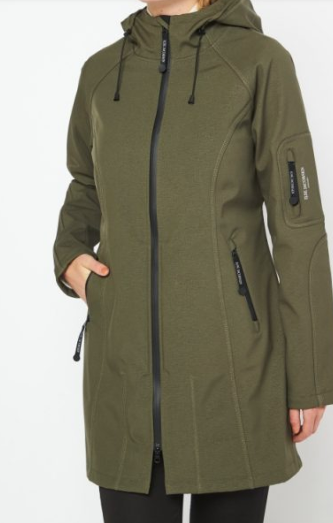 Ilse Jacobsen Soft Shell Raincoat UK 10