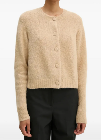 A.L.C Beige Fluffy Knit S