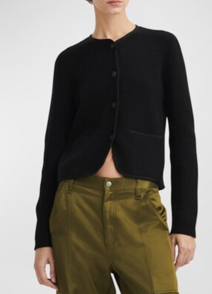 Rag & Bone Black Knit Cardigan S
