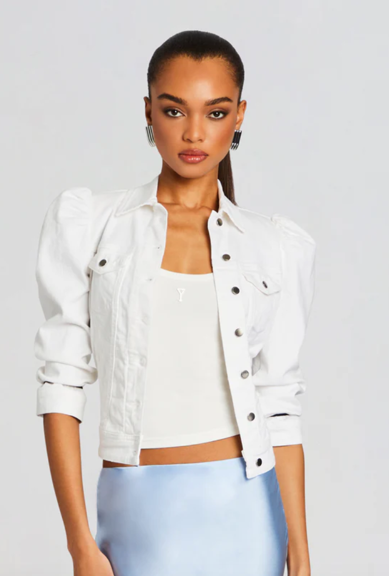 New with Tags Retrofête Ada Denim Jacket XS