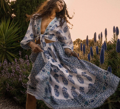 Boteh Paisley Print Maxi S