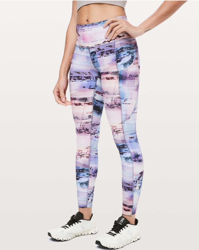 Lululemon Sunrise Fast Free 7/8 Tight 11 UK 8