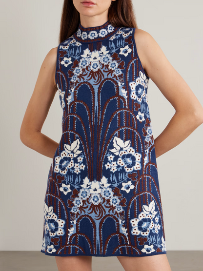 Cara Cara Ayla Jacquard Mini Dress S