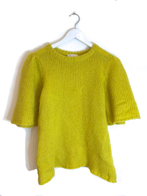 Stine Goya Yellow Mohair Hesper Knit M