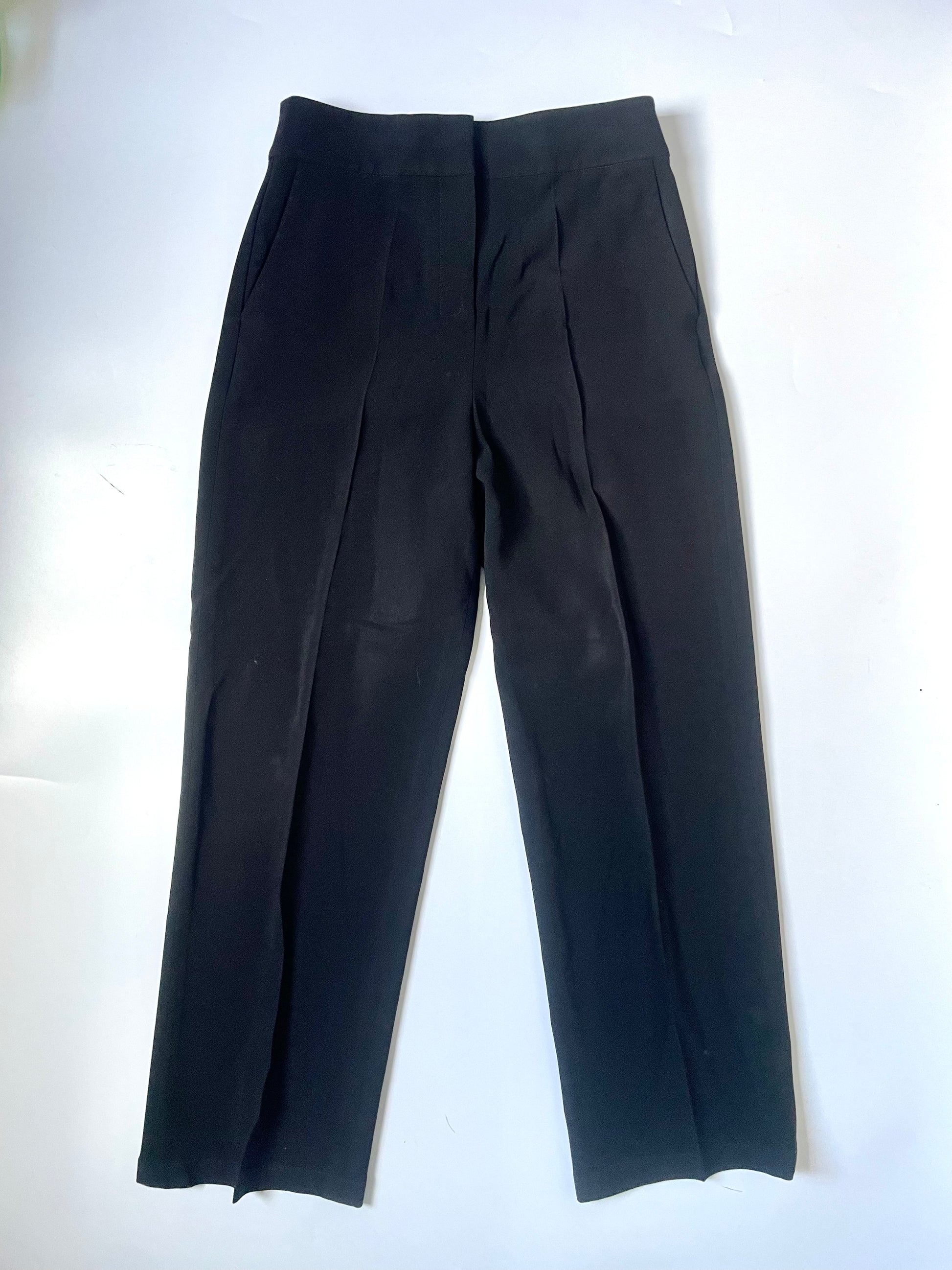 Theory Admiral Crepe Wide Leg Trousers 