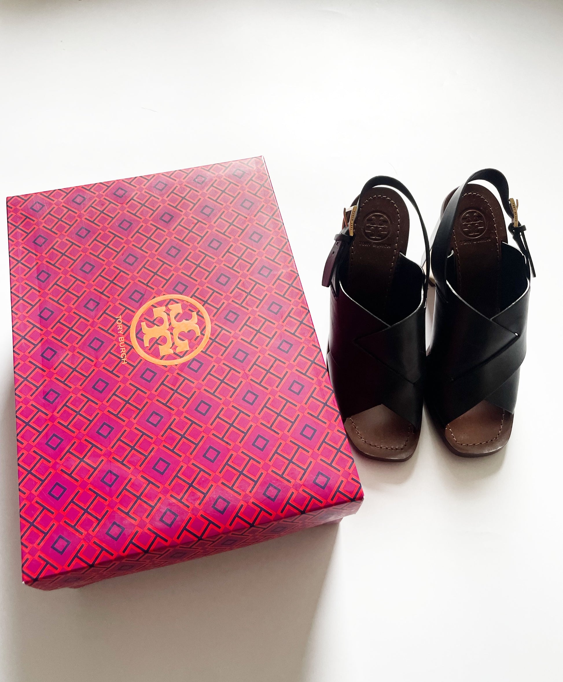 Tory Burch Leather Bleeker Sandals UK 4.5 image 0