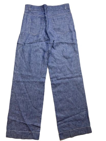 Gerard Darel Wide Leg Linen Trousers  UK 8 image 1