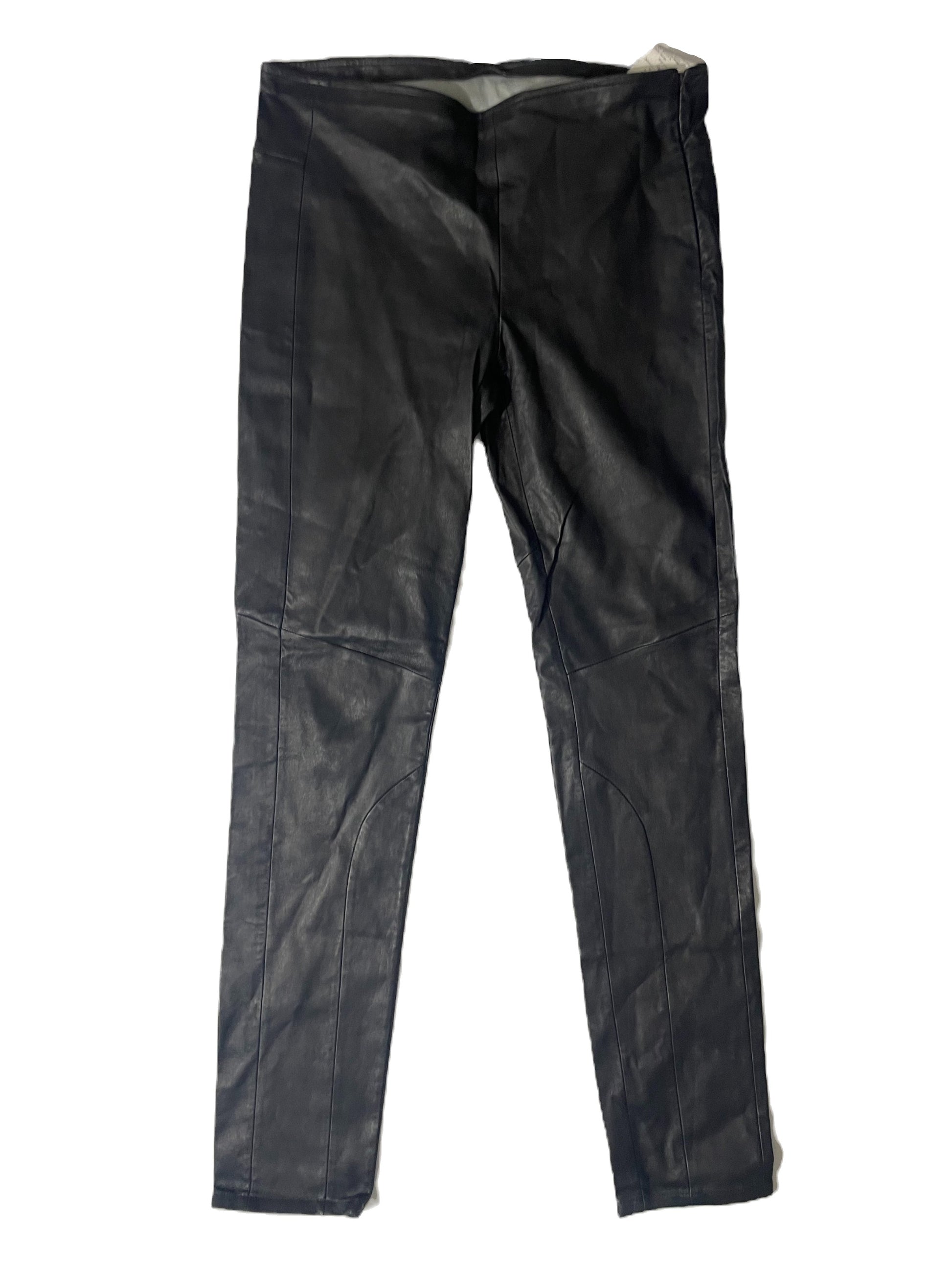 MM6 by Maison Martin Margiela Leather Trousers UK 14 image 0