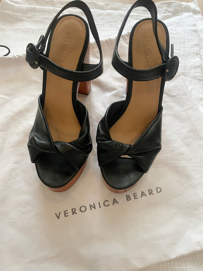 Veronica Beard Leather Sandals UK 5 image 2