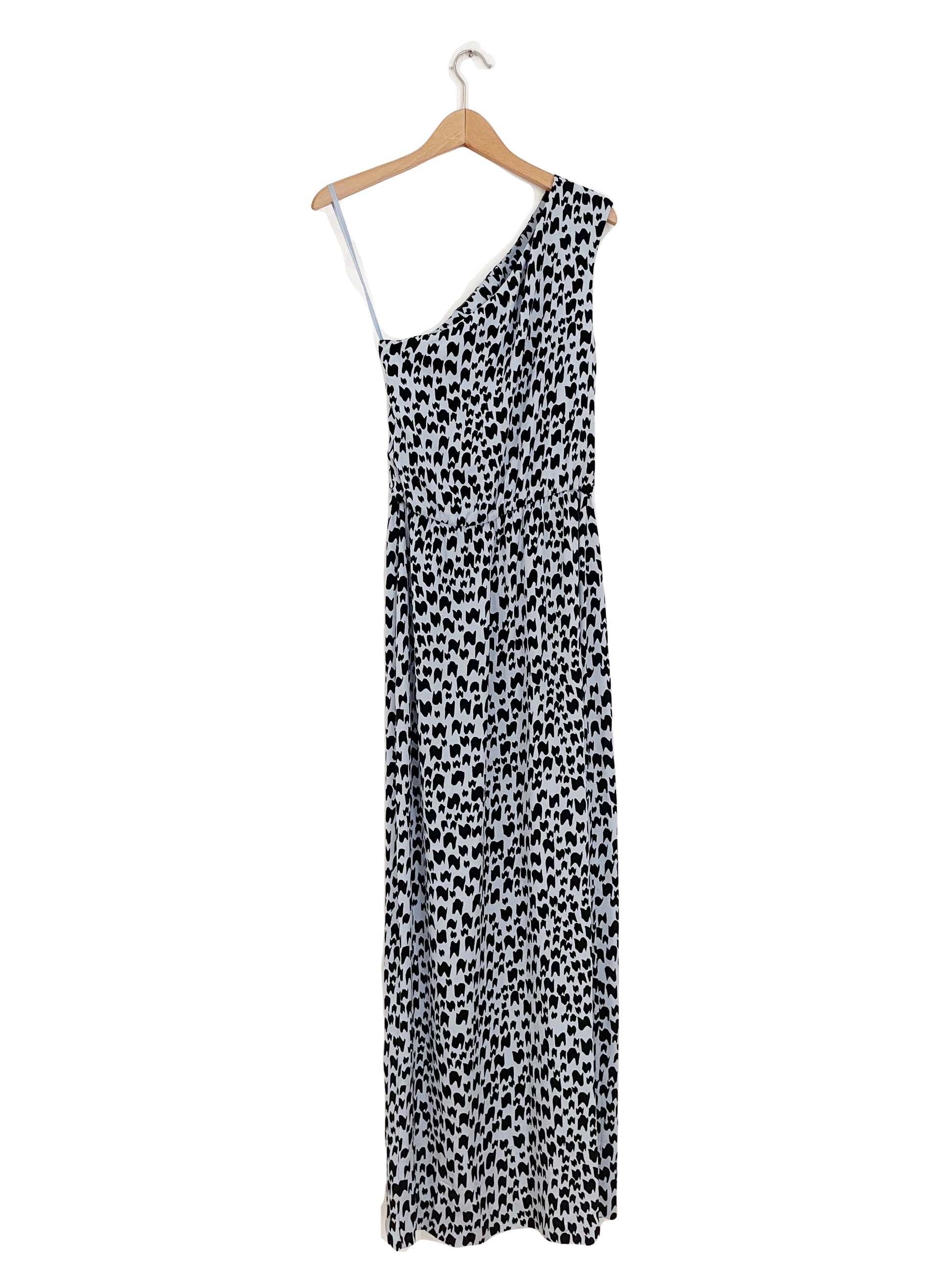 Diane Von Furstenberg One Shoulder Dress UK 8 image 1