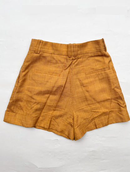 Sandro Pleated Shorts UK 10 image 2