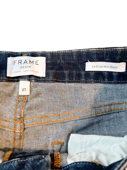 Frame Le Crop Mini Boot Jeans 27" image 2