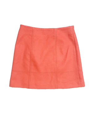 Tara Jarmon Coral Wool Skirt UK 10