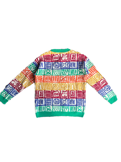 Benetton x Charles-Jean Wool Jumper XS image 1